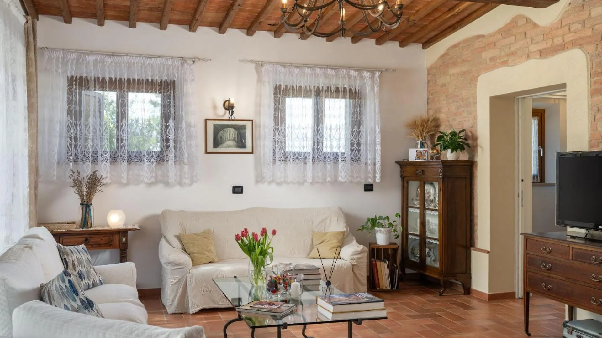 La Capanna Di Elfo Luxury Villa View Siena Italien