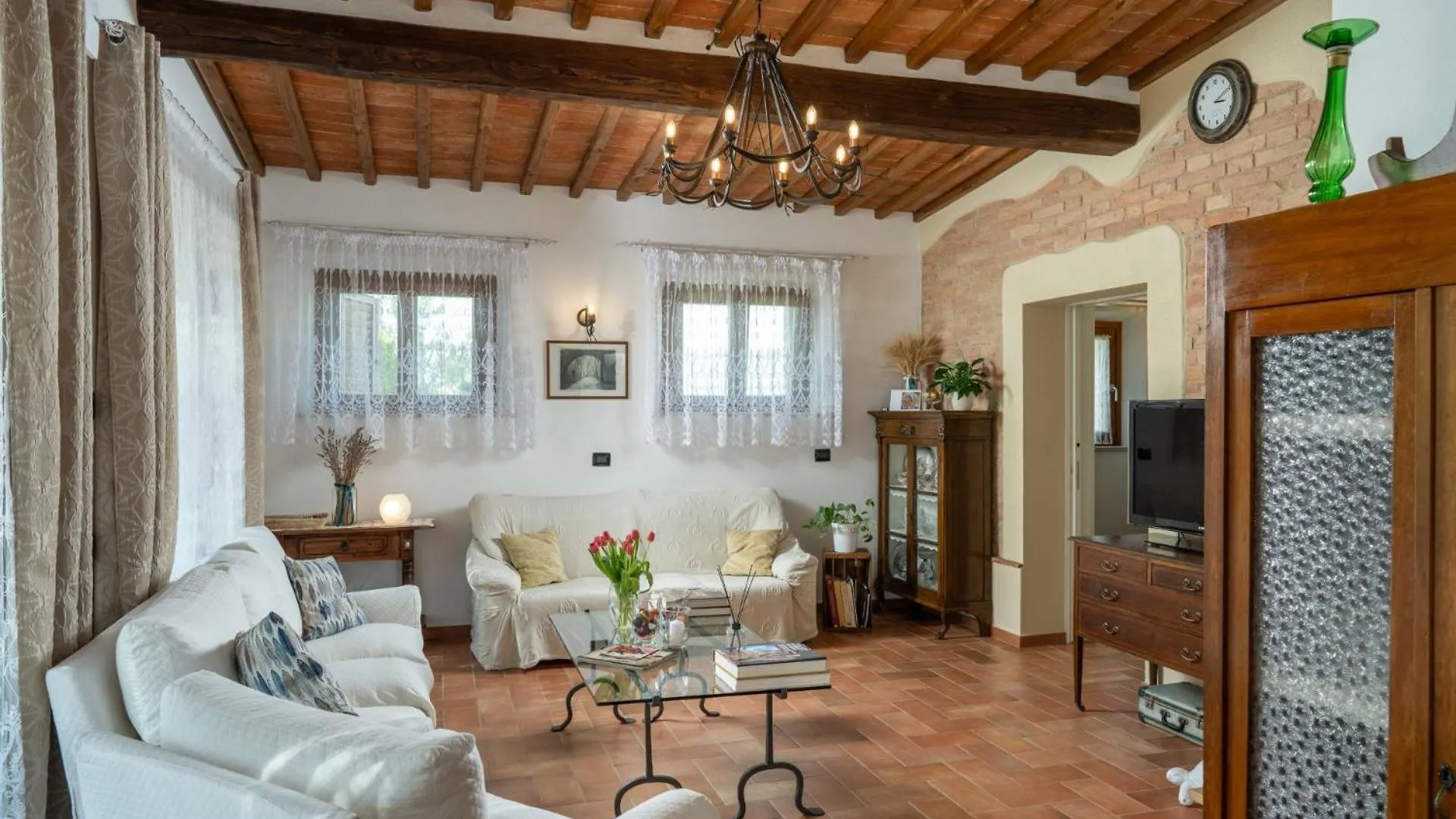 La Capanna Di Elfo Luxury Villa View Siena Italien