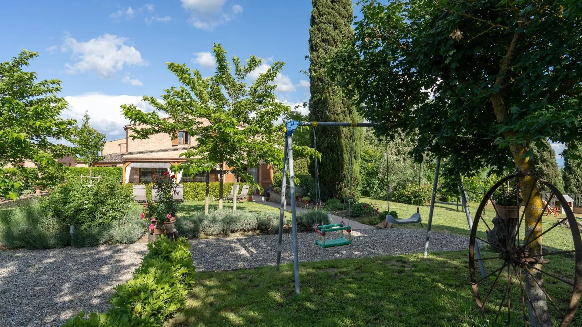 La Capanna Di Elfo Luxury Villa View Siena Italien