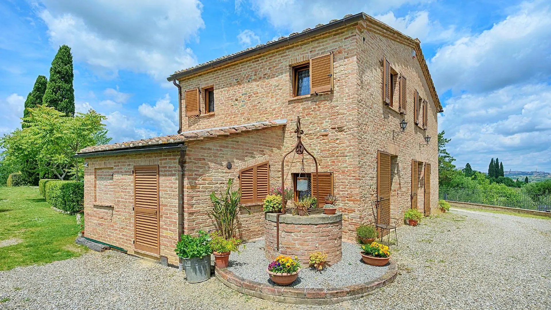La Capanna Di Elfo Luxury Villa View Siena Italien